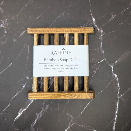 Bamboo Soap Dish - Dark colour